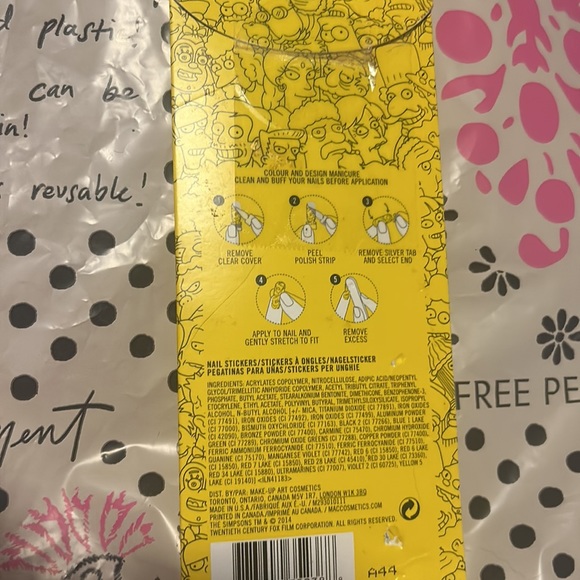 The Simpsons MAC nail stickers - Picture 4 of 5